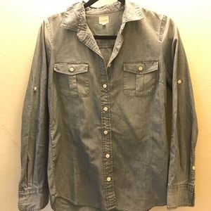 J. Crew Chambray shirt